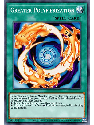 Greater Polymerization - MP22-EN050 - Prismatic Secret Rare 1st Edition