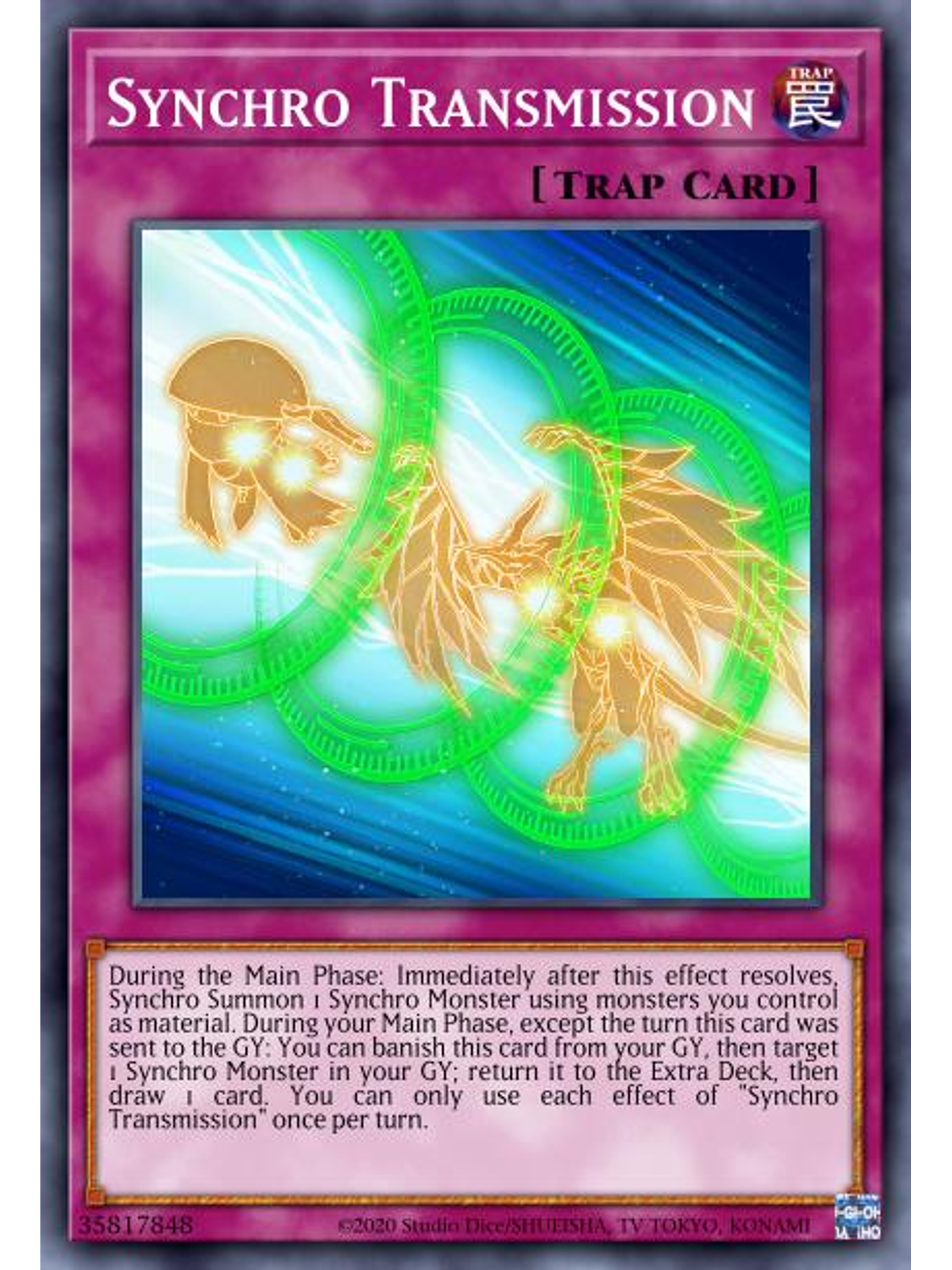 Synchro Transmission - MP22-EN053 - Rare 1st Edition 1