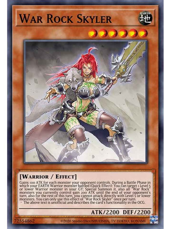 War Rock Skyler - MP22-EN054 - Ultra Rare 1st Edition 1