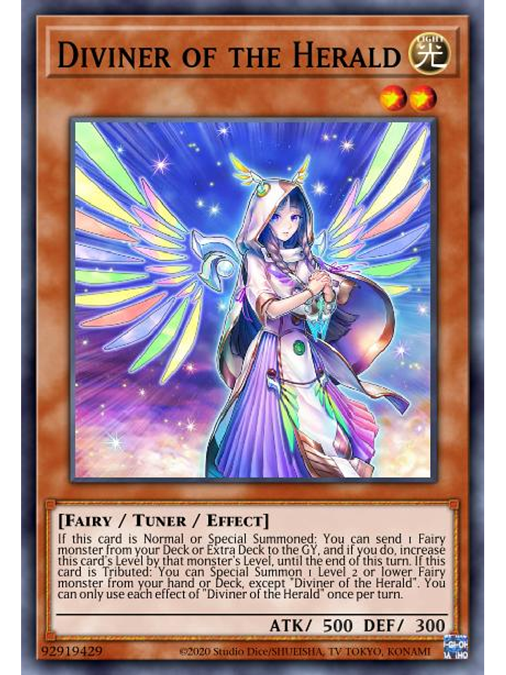 Diviner of the Herald - MP22-EN056 - Prismatic Secret Rare 1st Edition 1