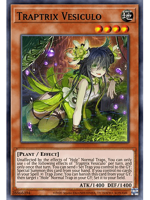Traptrix Vesiculo - MP22-EN063 - Super Rare 1st Edition