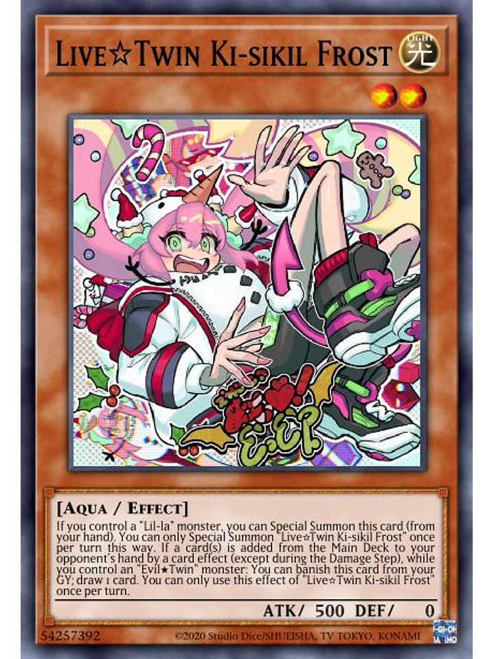Live Twin Ki-sikil Frost - MP22-EN064 - Super Rare 1st Edition 1