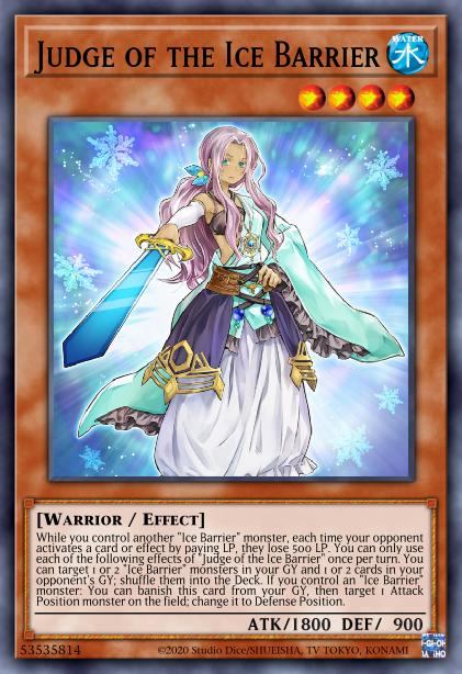 Judge of the Ice Barrier - MP22-EN066 - Rare 1st Edition