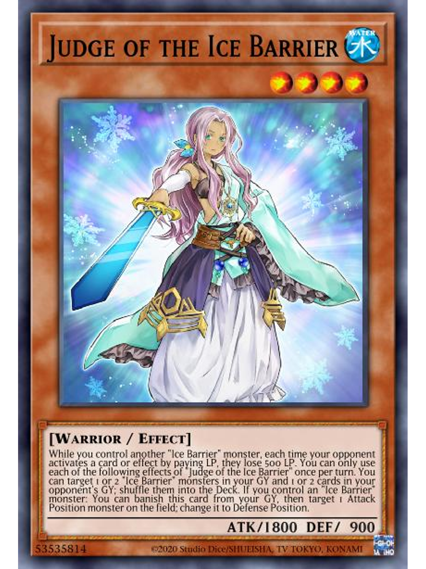 Judge of the Ice Barrier - MP22-EN066 - Rare 1st Edition 1