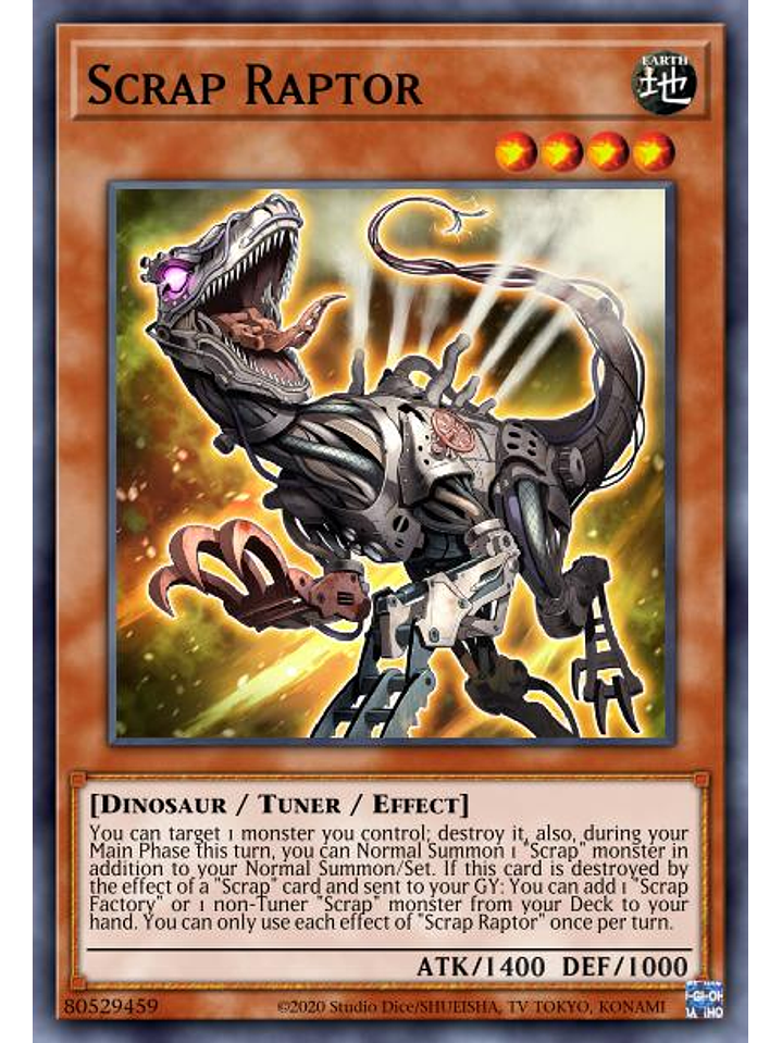 Scrap Raptor - MP22-EN067 - Ultra Rare 1st Edition 1