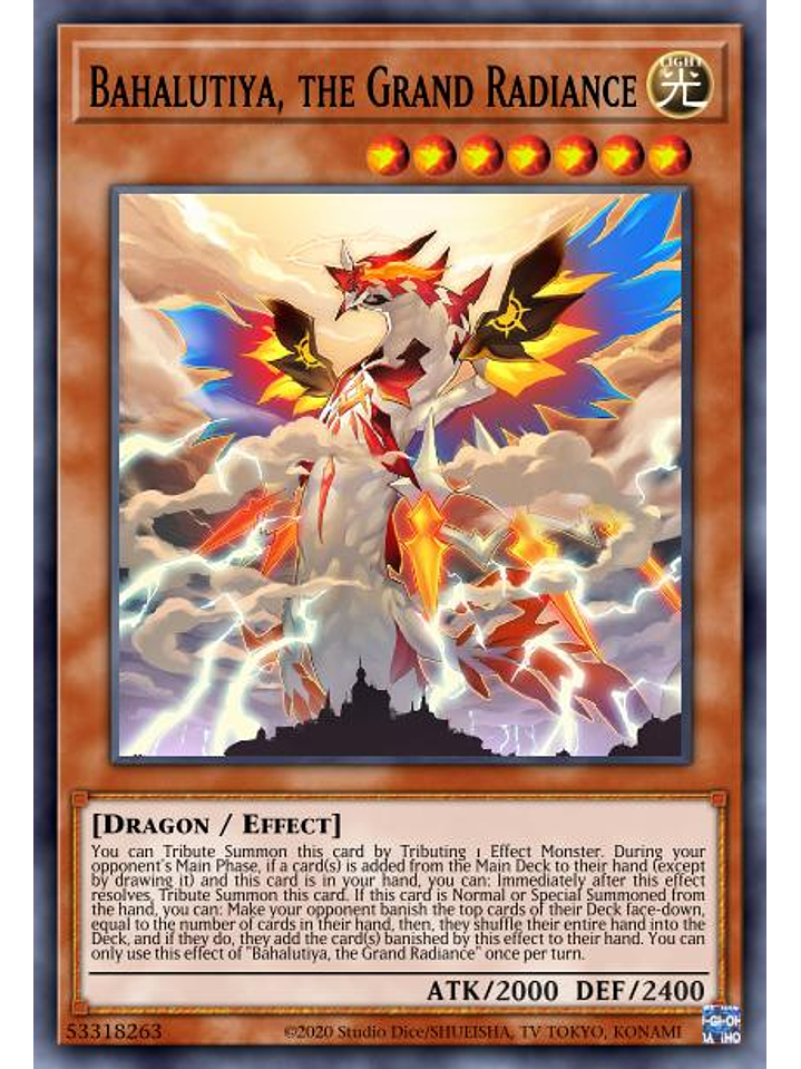 Bahalutiya, the Grand Radiance - MP22-EN069 - Rare 1st Edition 1