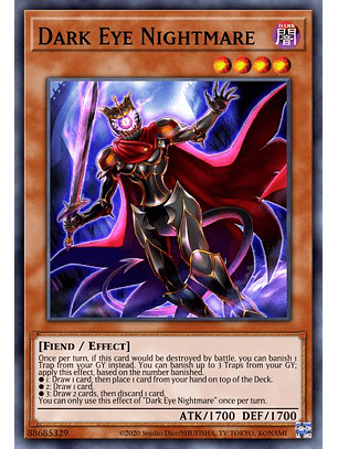 Dark Eye Nightmare - MP22-EN072 - Ultra Rare 1st Edition