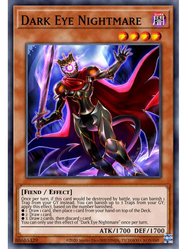 Dark Eye Nightmare - MP22-EN072 - Ultra Rare 1st Edition 1