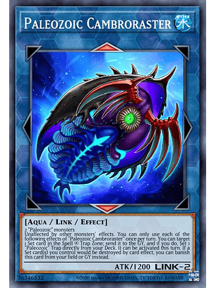 Paleozoic Cambroraster - MP22-EN088 - Super Rare 1st Edition