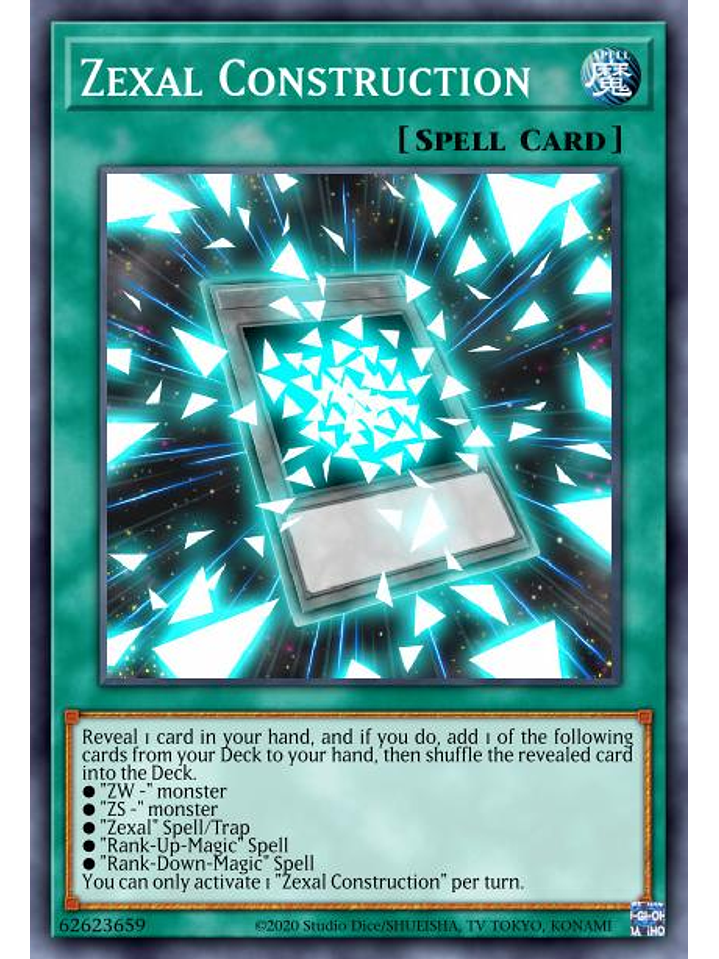 Zexal Construction - MP22-EN091 - Ultra Rare 1st Edition 1