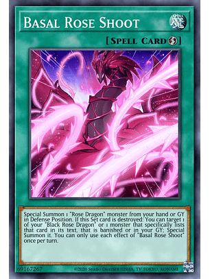 Basal Rose Shoot - MP22-EN094 - Common 1st Edition