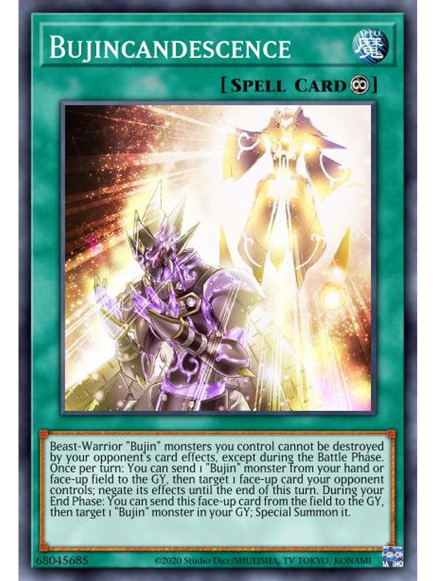 Bujincandescence - MP22-EN097 - Common 1st Edition 1