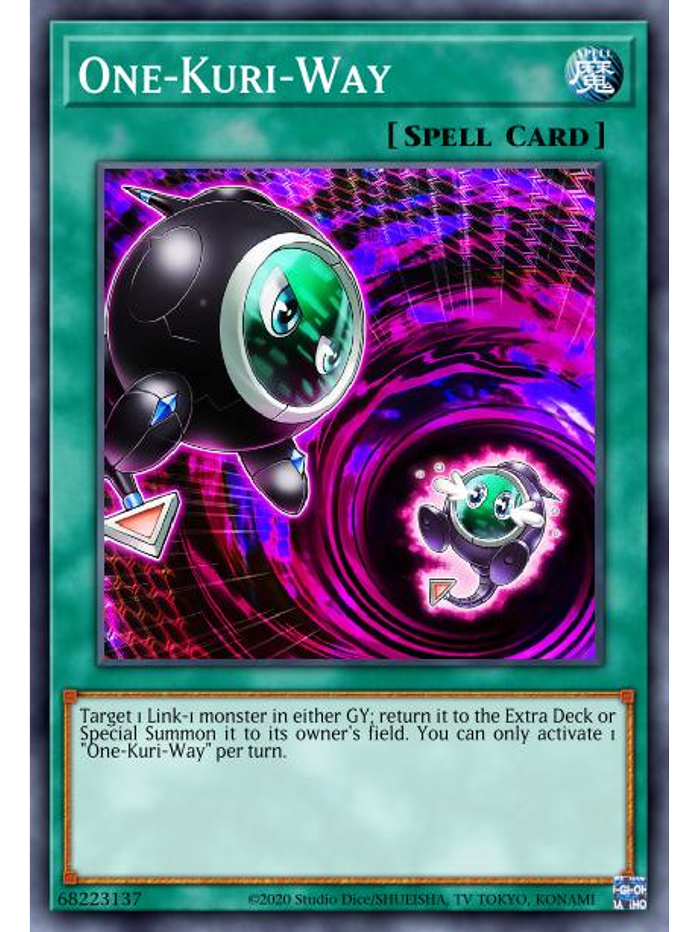 One-Kuri-Way - MP22-EN100 - Common 1st Edition 1