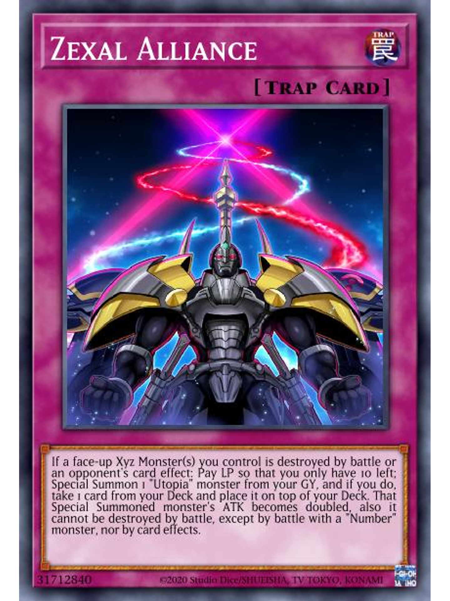 Zexal Alliance - MP22-EN102 - Common 1st Edition 1