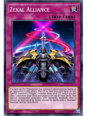 Zexal Alliance - MP22-EN102 - Common 1st Edition