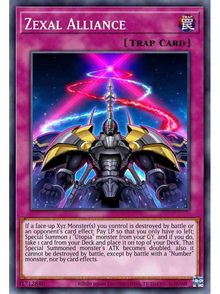 Zexal Alliance - MP22-EN102 - Common 1st Edition 1