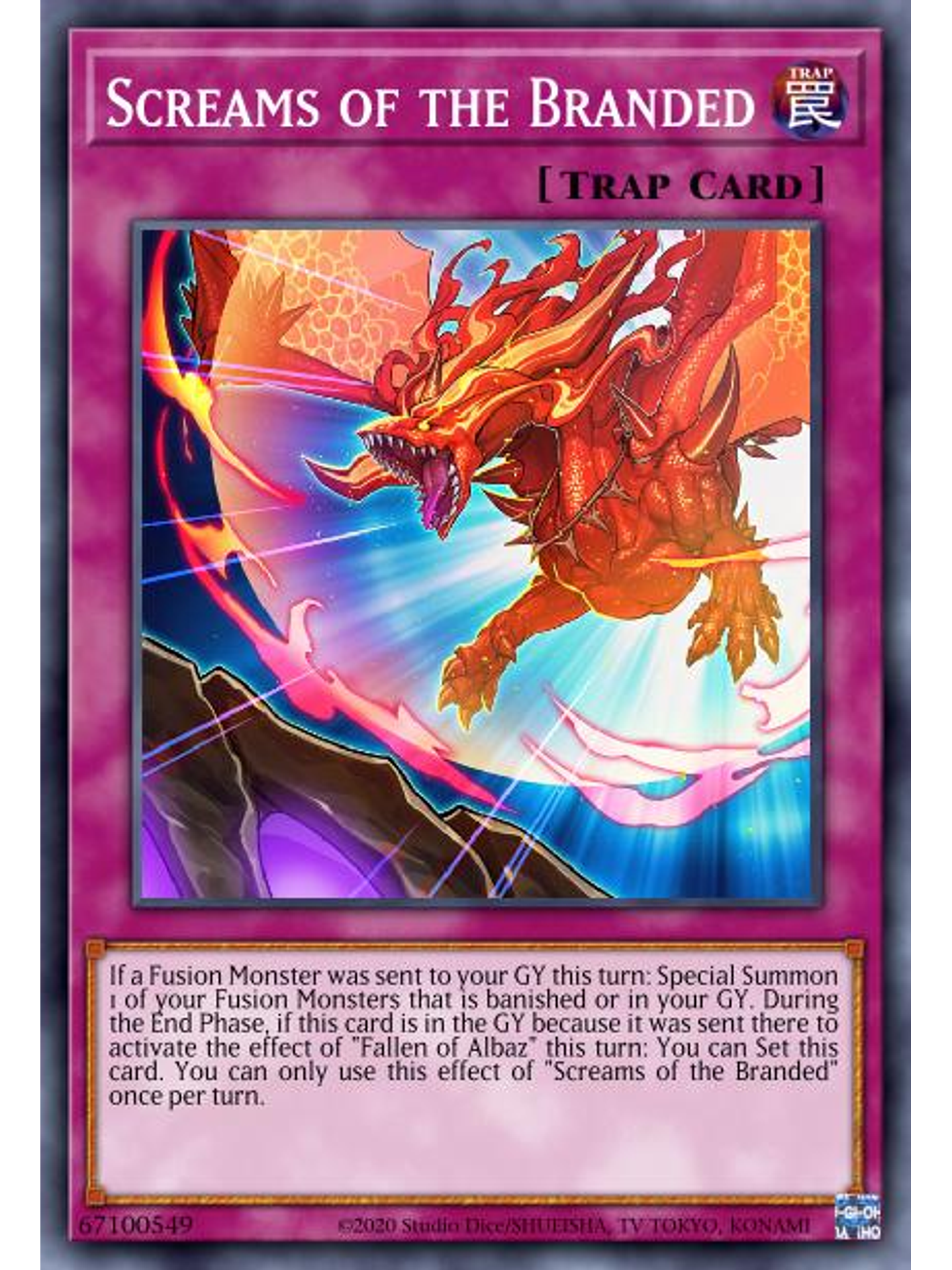 Screams of the Branded - MP22-EN103 - Super Rare 1st Edition 1