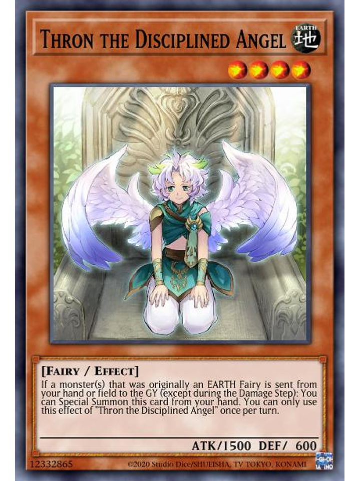 Thron the Disciplined Angel - MP22-EN106 - Rare 1st Edition 1