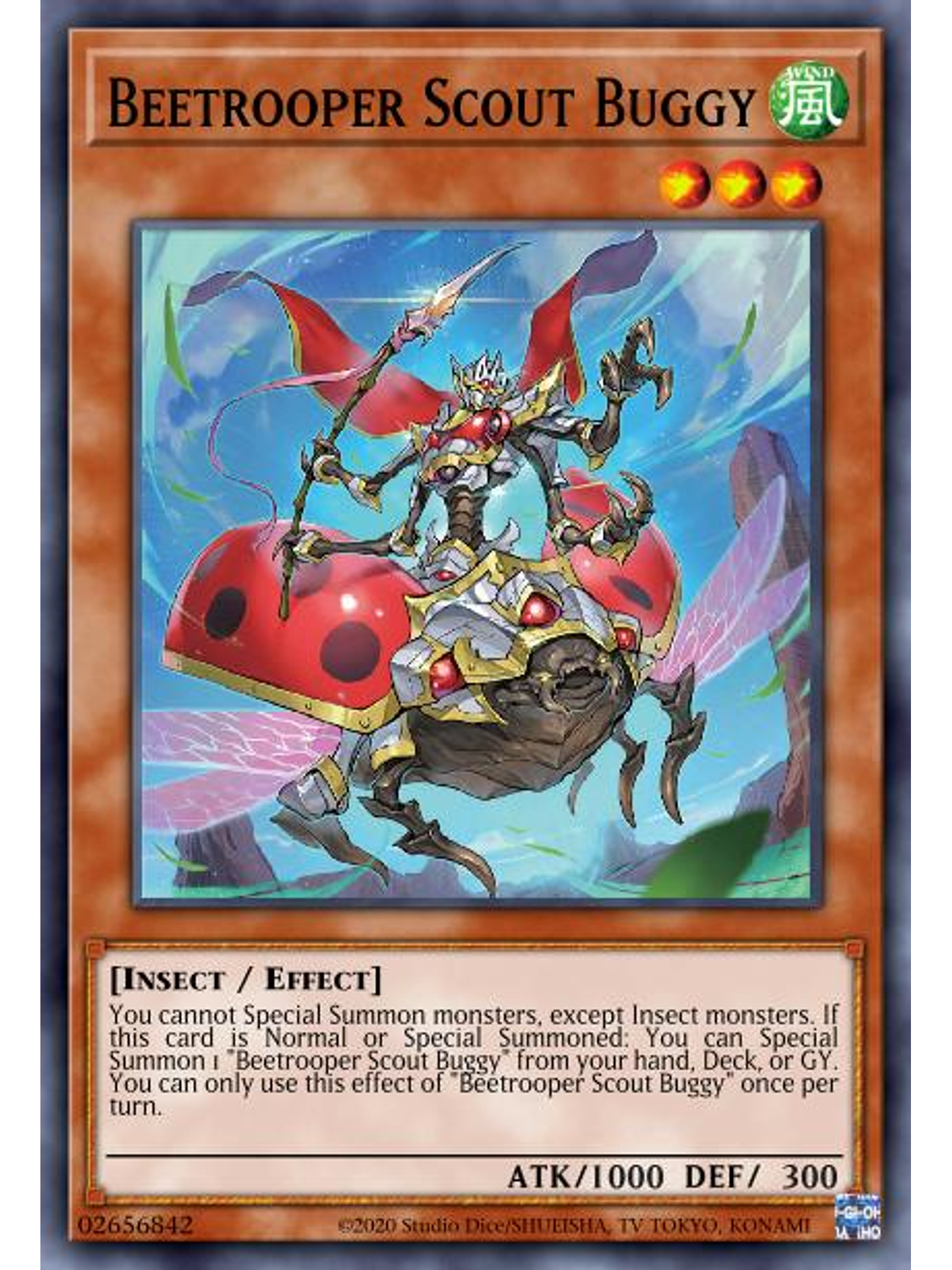 Beetrooper Scout Buggy - MP22-EN117 - Rare 1st Edition 1