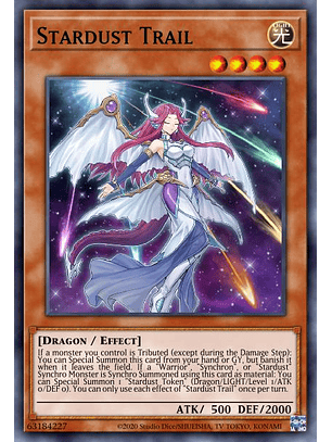 Stardust Trail - MP22-EN120 - Ultra Rare 1st Edition