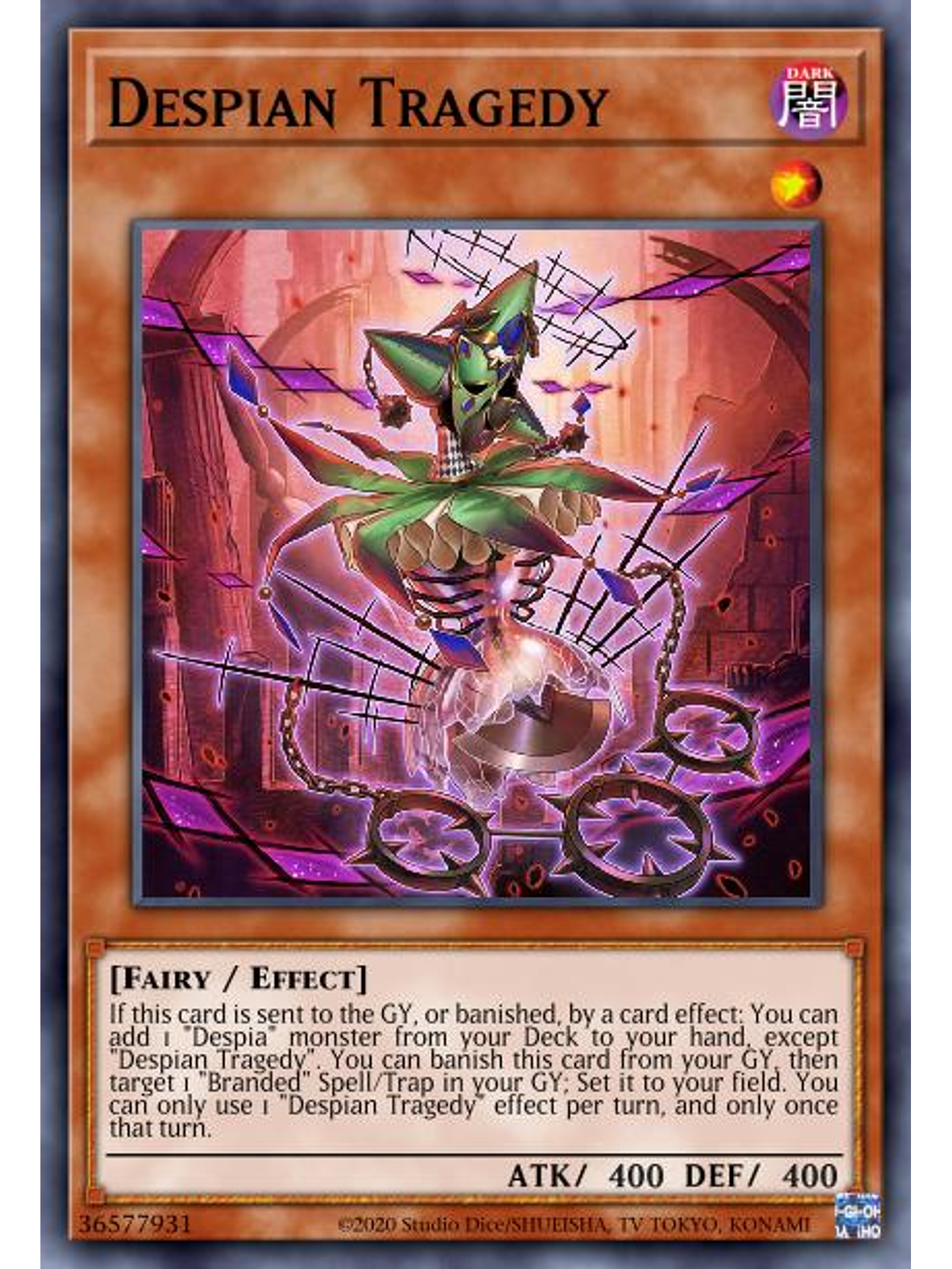 Despian Tragedy - MP22-EN122 - Common 1st Edition 1