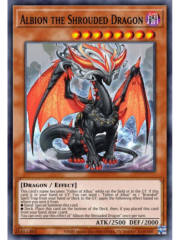 Albion the Shrouded Dragon - MP22-EN125 - Common 1st Edition 1