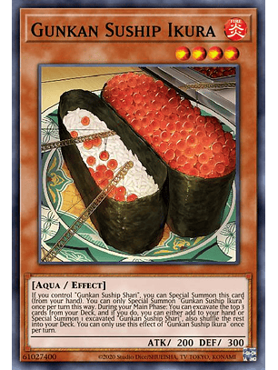 Gunkan Suship Ikura - MP22-EN128 - Common 1st Edition