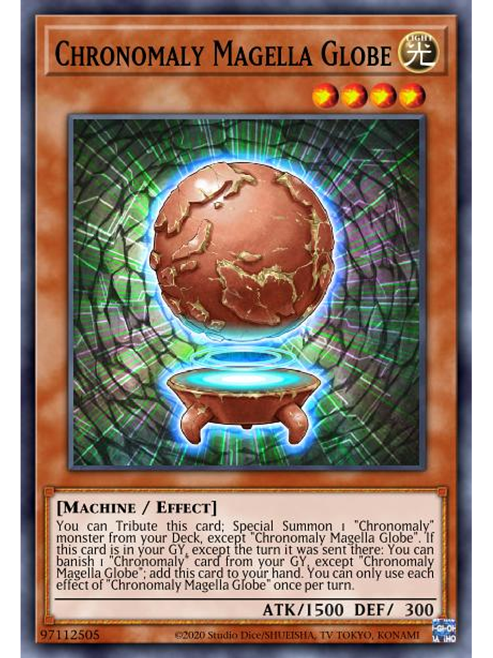 Chronomaly Magella Globe - MP22-EN129 - Common 1st Edition 1