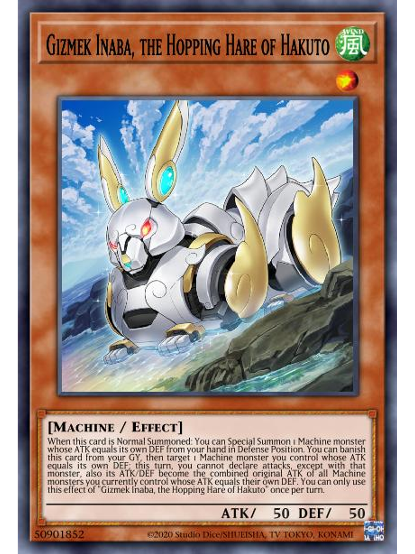 Gizmek Inaba, the Hopping Hare of Hakuto - MP22-EN130 - Common 1st Edition 1