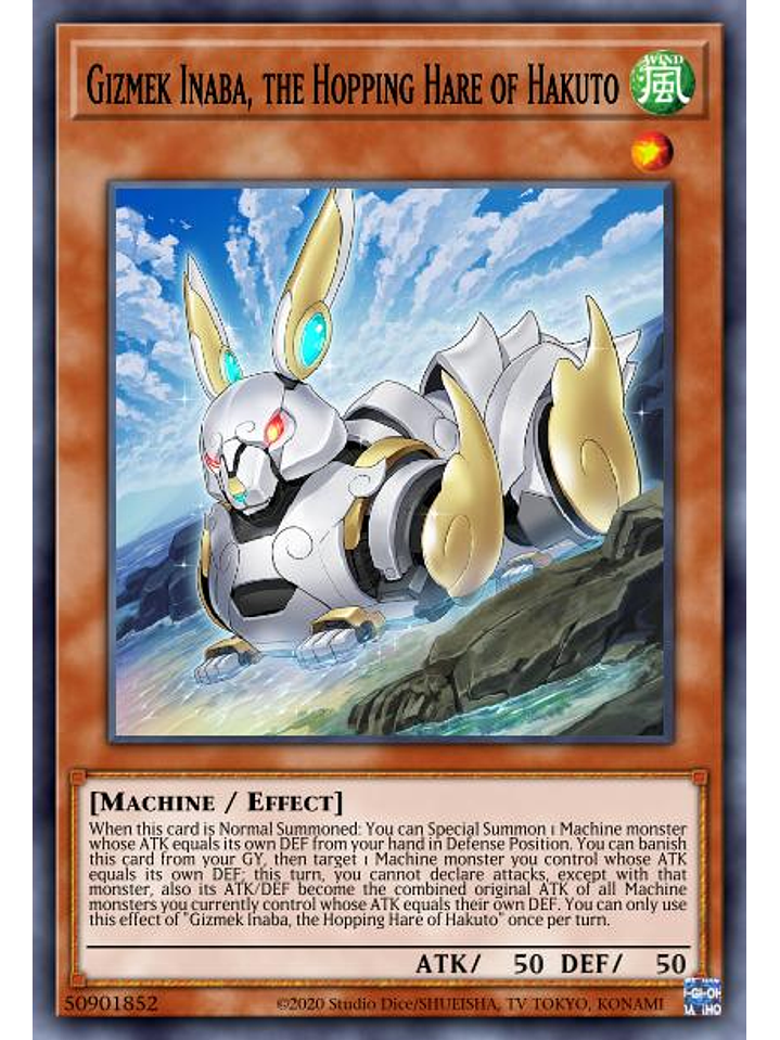 Gizmek Inaba, the Hopping Hare of Hakuto - MP22-EN130 - Common 1st Edition 1