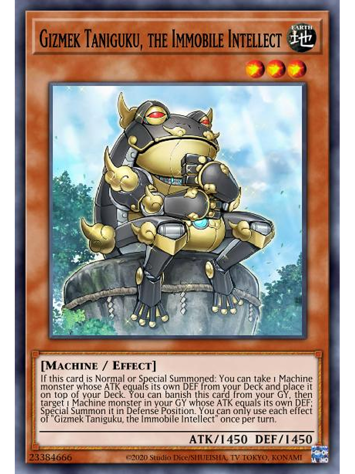 Gizmek Taniguku, the Immobile Intellect - MP22-EN132 - Common 1st Edition 1