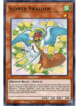 Slower Swallow - MP22-EN137 - Super Rare 1st Edition