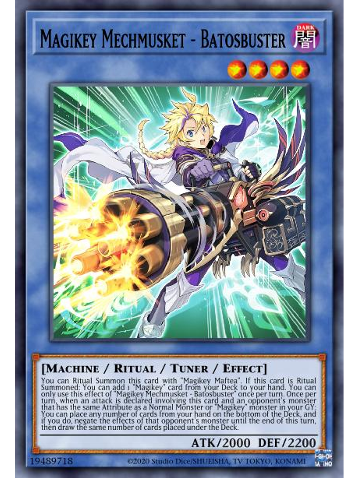 Magikey Mechmusket - Batosbuster - MP22-EN139 - Common 1st Edition 1