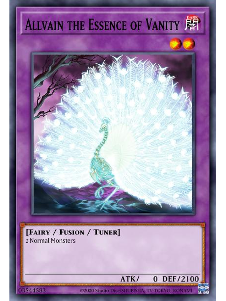 Allvain the Essence of Vanity - MP22-EN145 - Ultra Rare 1st Edition 1