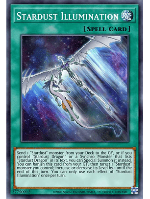 Stardust Illumination - MP22-EN152 - Rare 1st Edition