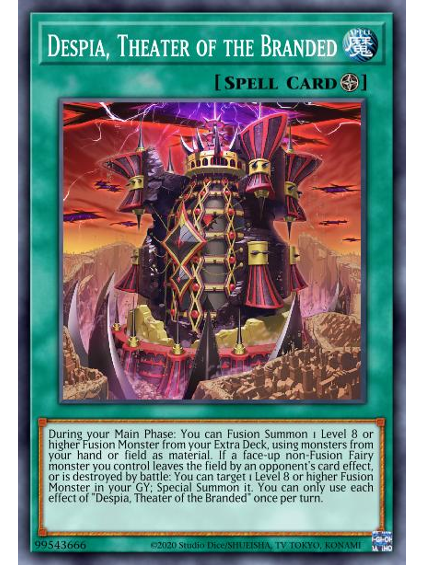 Despia, Theater of the Branded - MP22-EN154 - Rare 1st Edition 1