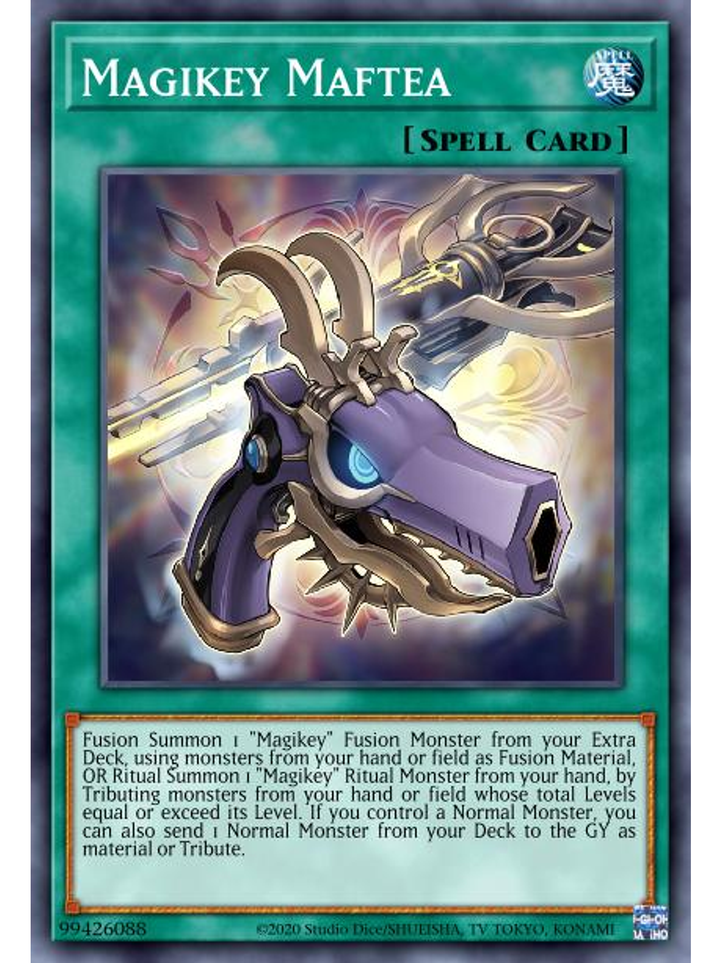 Magikey Maftea - MP22-EN157 - Common 1st Edition 1