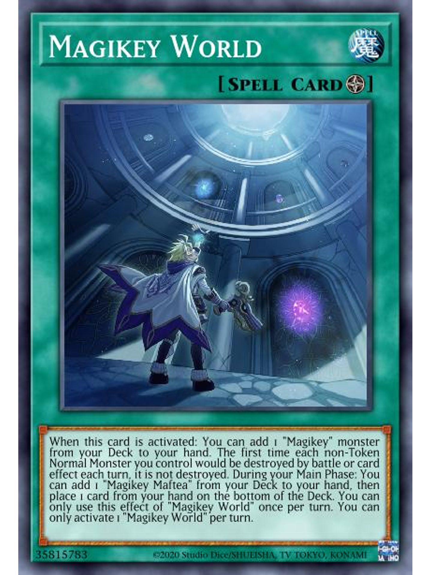 Magikey World - MP22-EN158 - Rare 1st Edition 1