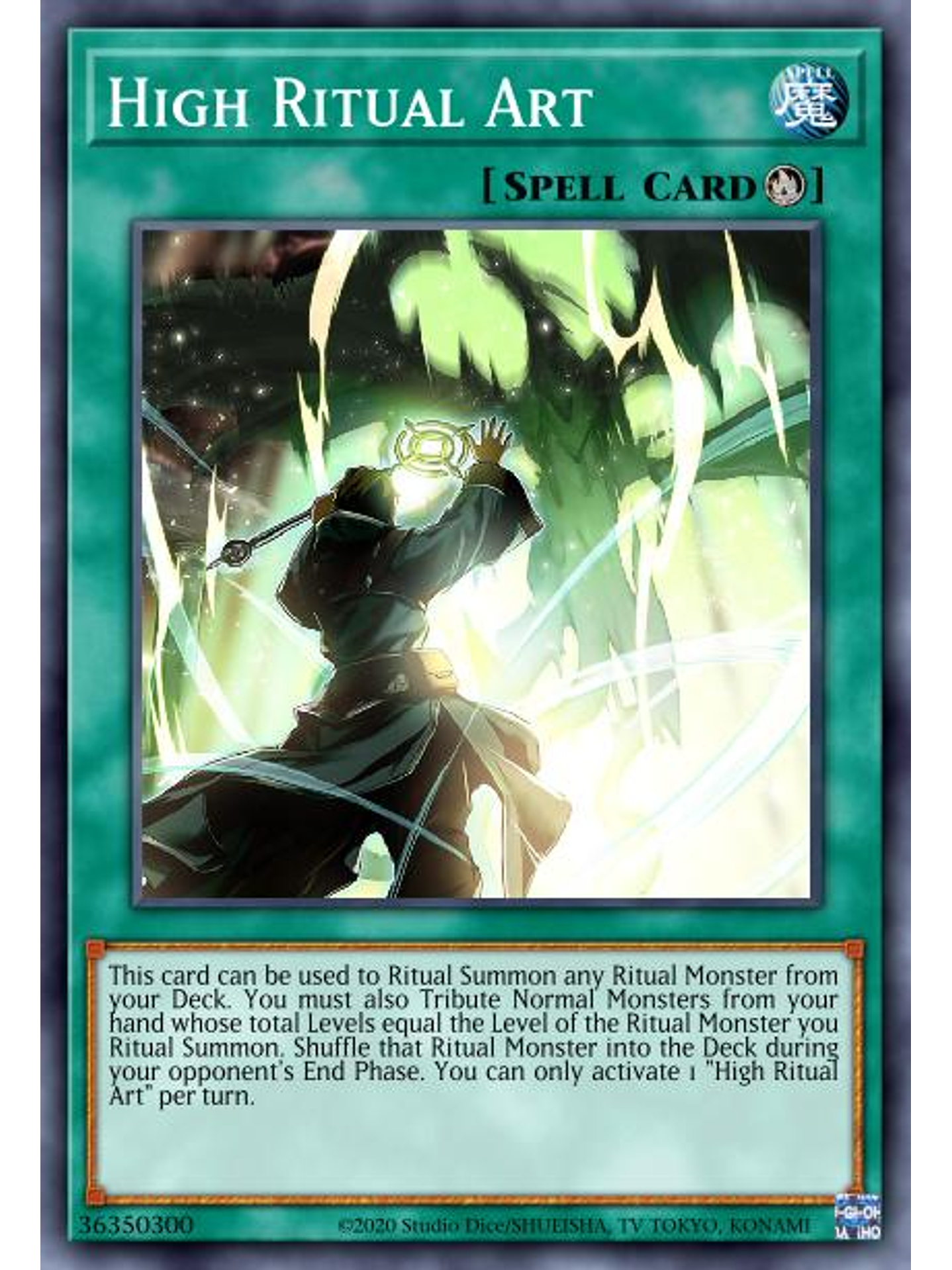 High Ritual Art - MP22-EN162 - Super Rare 1st Edition 1