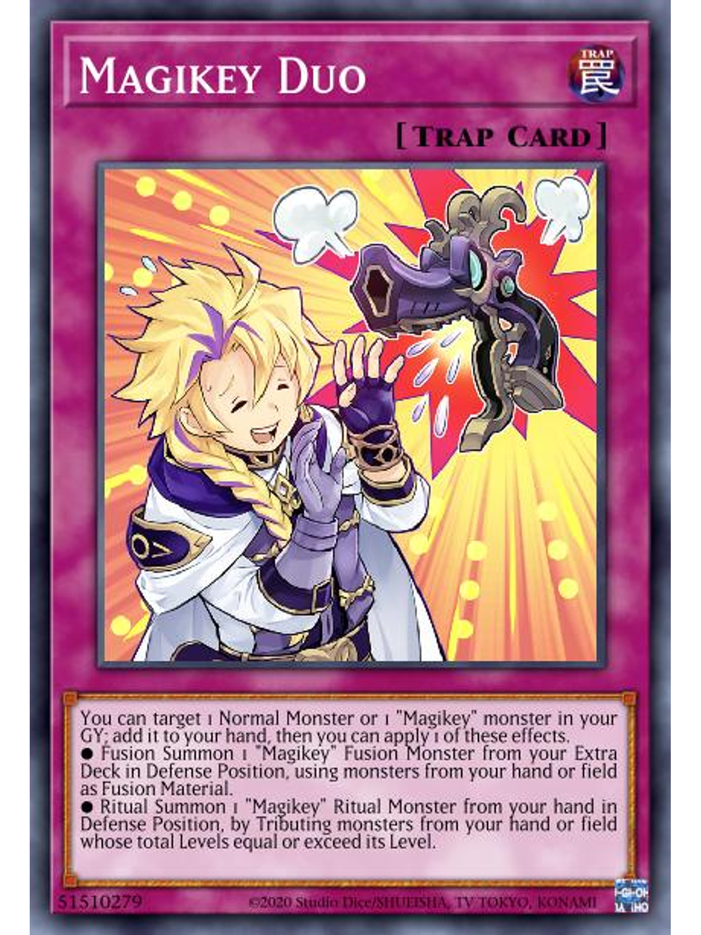 Magikey Duo - MP22-EN167 - Common 1st Edition 1