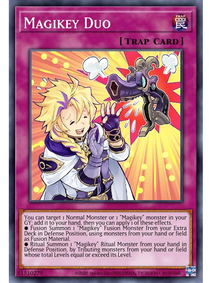 Magikey Duo - MP22-EN167 - Common 1st Edition 1