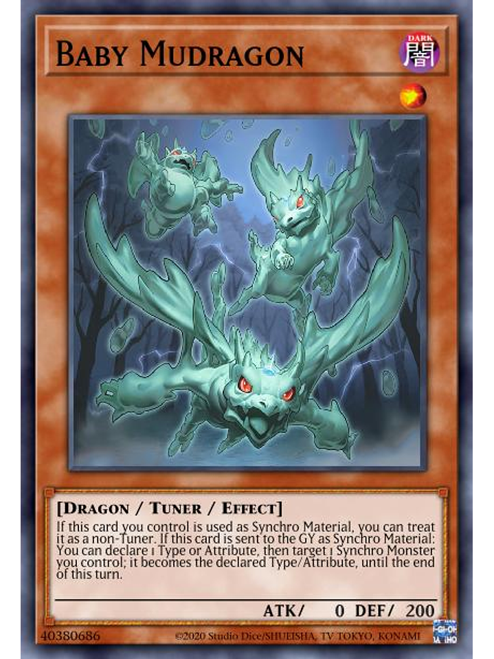 Baby Mudragon - MP22-EN172 - Ultra Rare 1st Edition 1