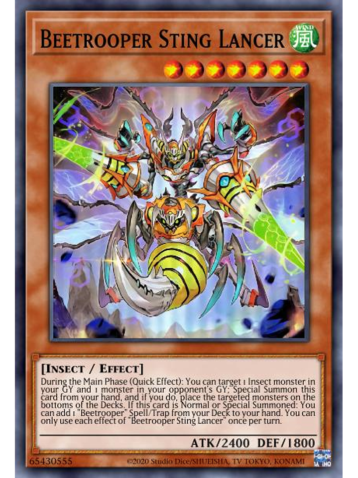 Beetrooper Sting Lancer - MP22-EN175 - Common 1st Edition 1