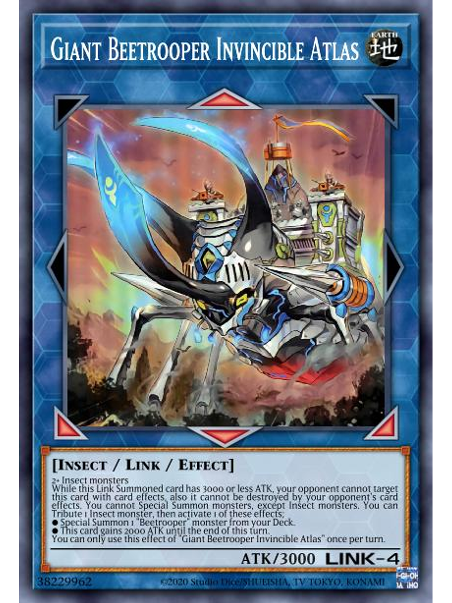 Giant Beetrooper Invincible Atlas - MP22-EN177 - Common 1st Edition 1