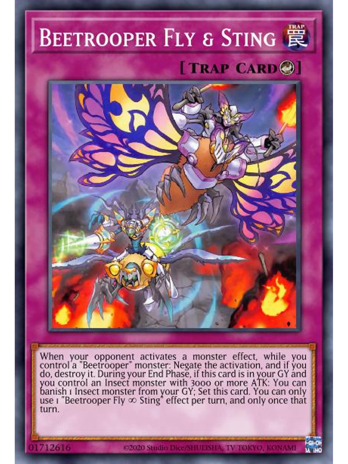 Beetrooper Fly & Sting - MP22-EN179 - Common 1st Edition 1