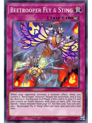 Beetrooper Fly & Sting - MP22-EN179 - Common 1st Edition