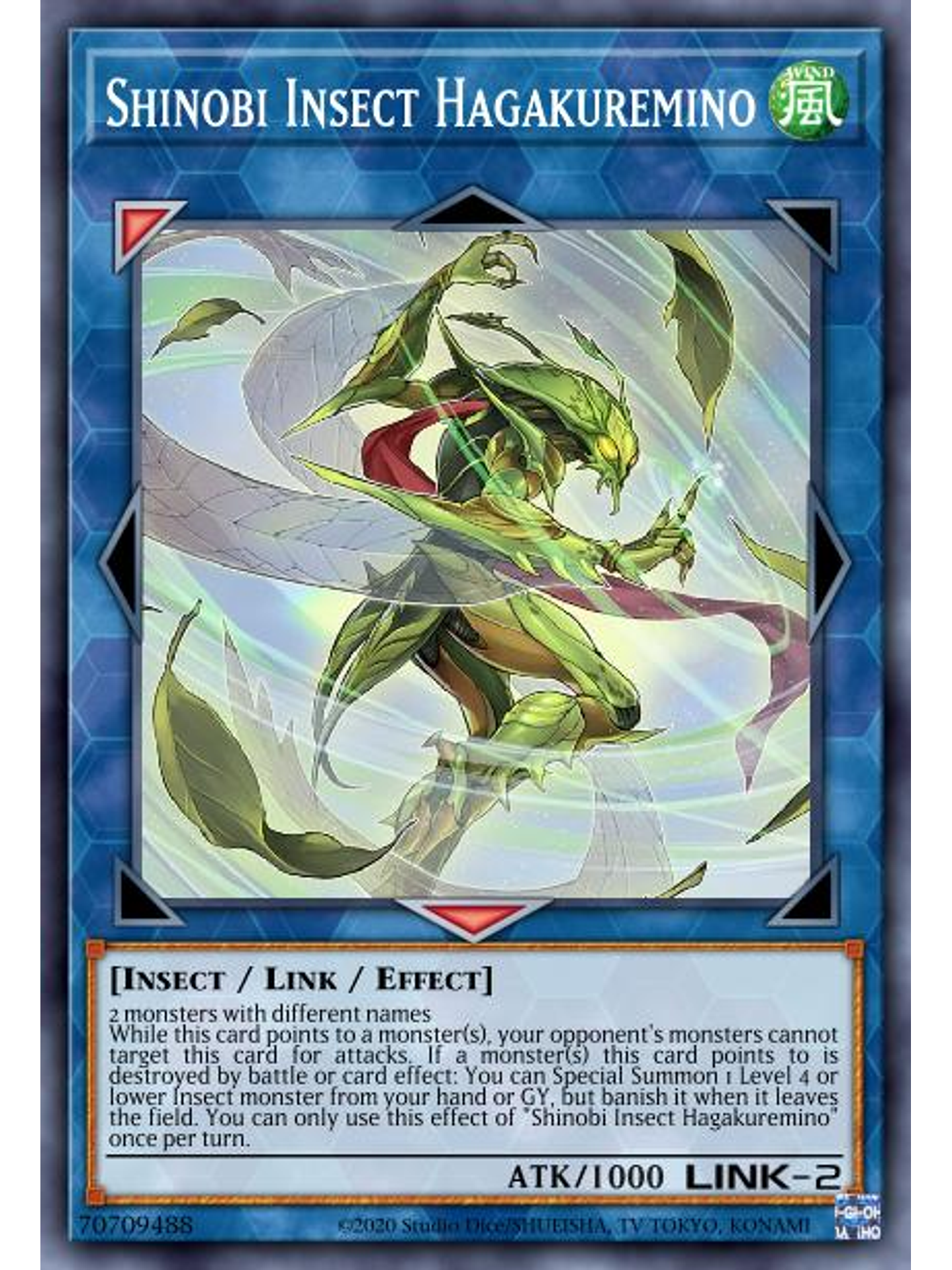 Shinobi Insect Hagakuremino - MP22-EN183 - Common 1st Edition 1