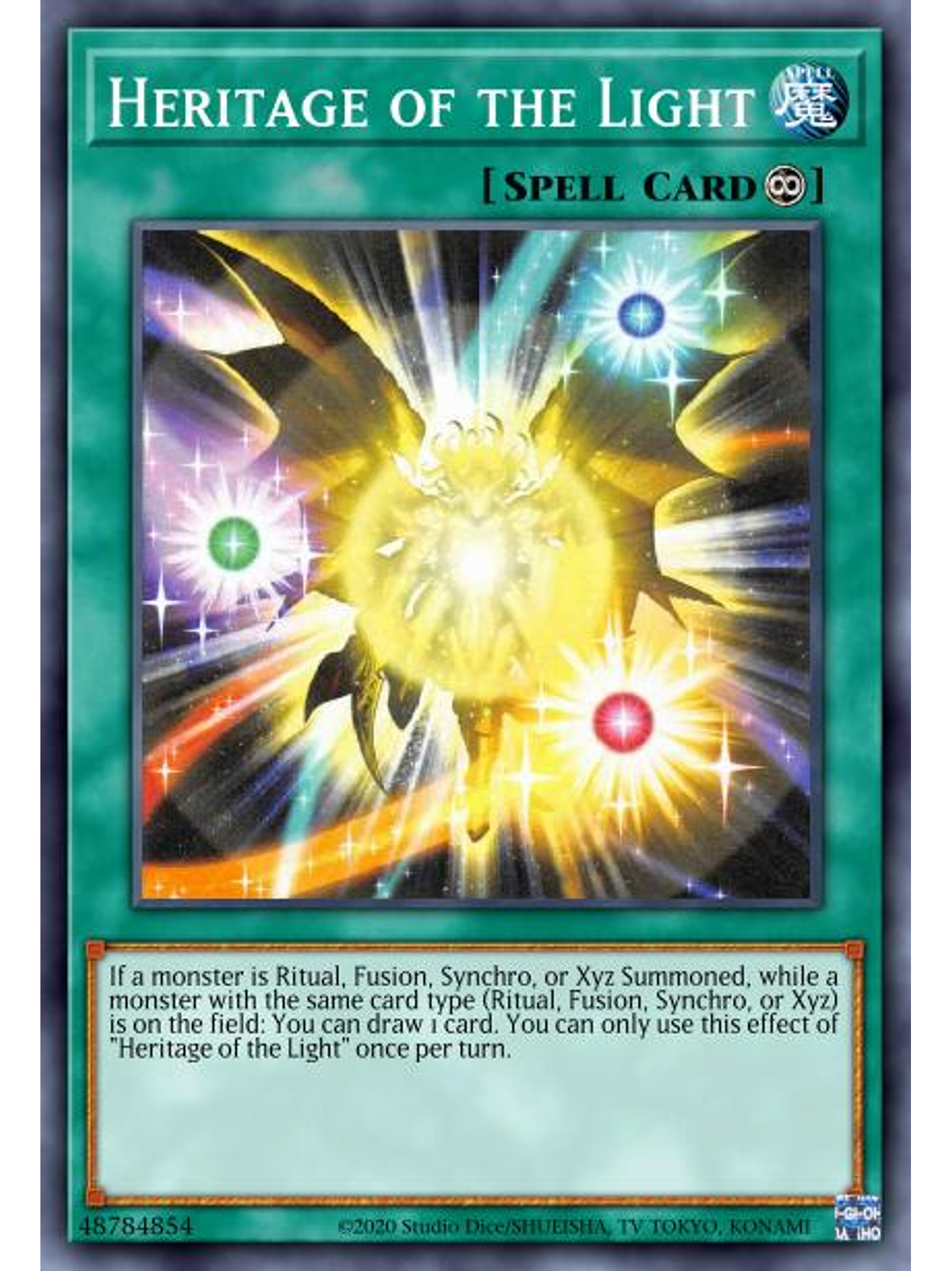 Heritage of the Light - MP22-EN186 - Ultra Rare 1st Edition 1