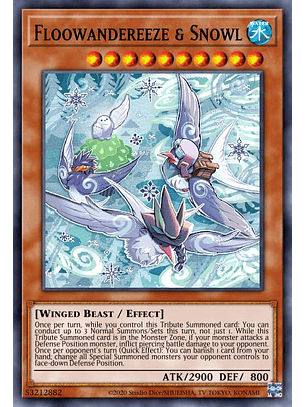 Floowandereeze & Snowl - MP22-EN193 - Rare 1st Edition