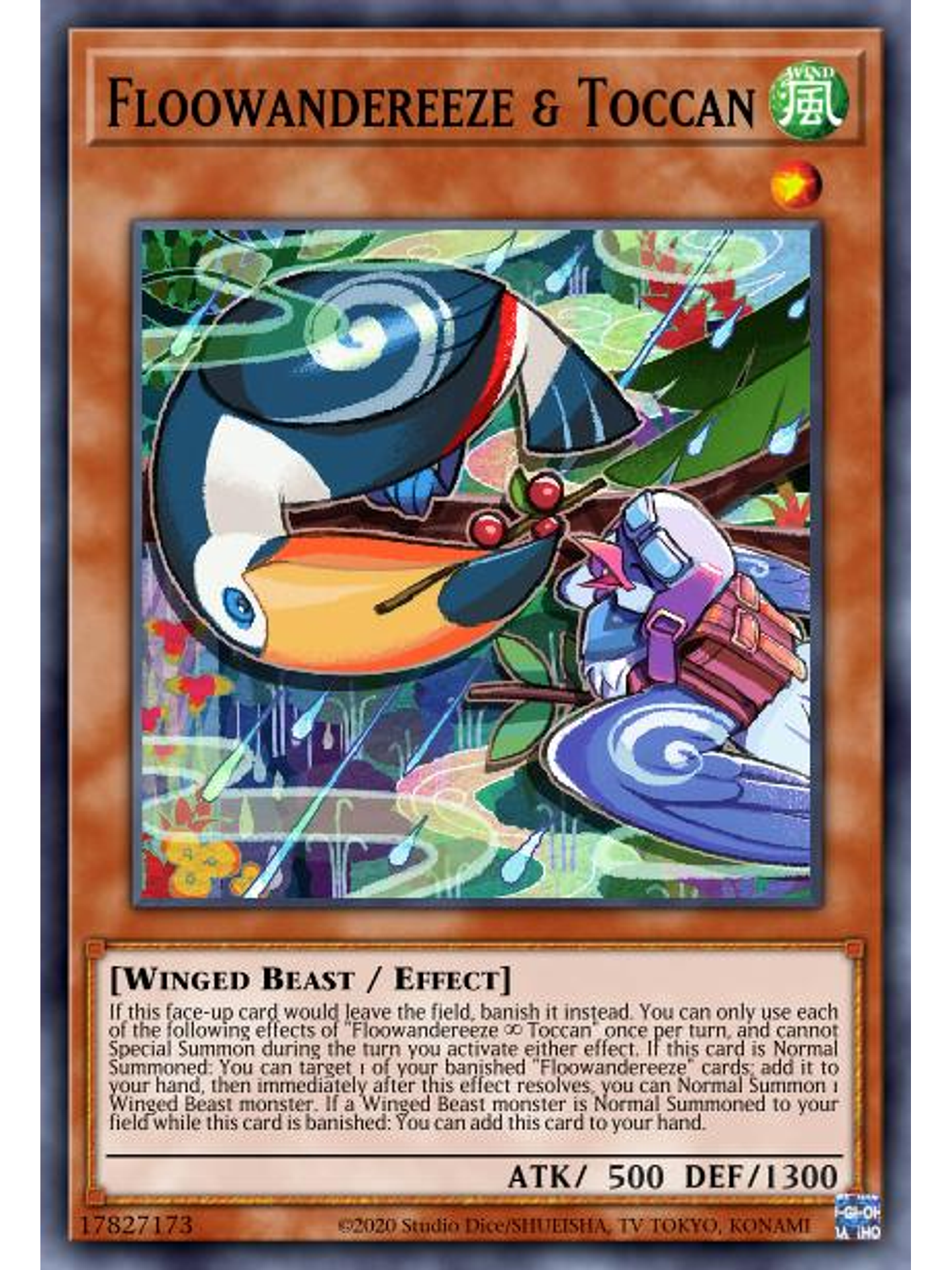 Floowandereeze & Toccan - MP22-EN197 - Ultra Rare 1st Edition 1